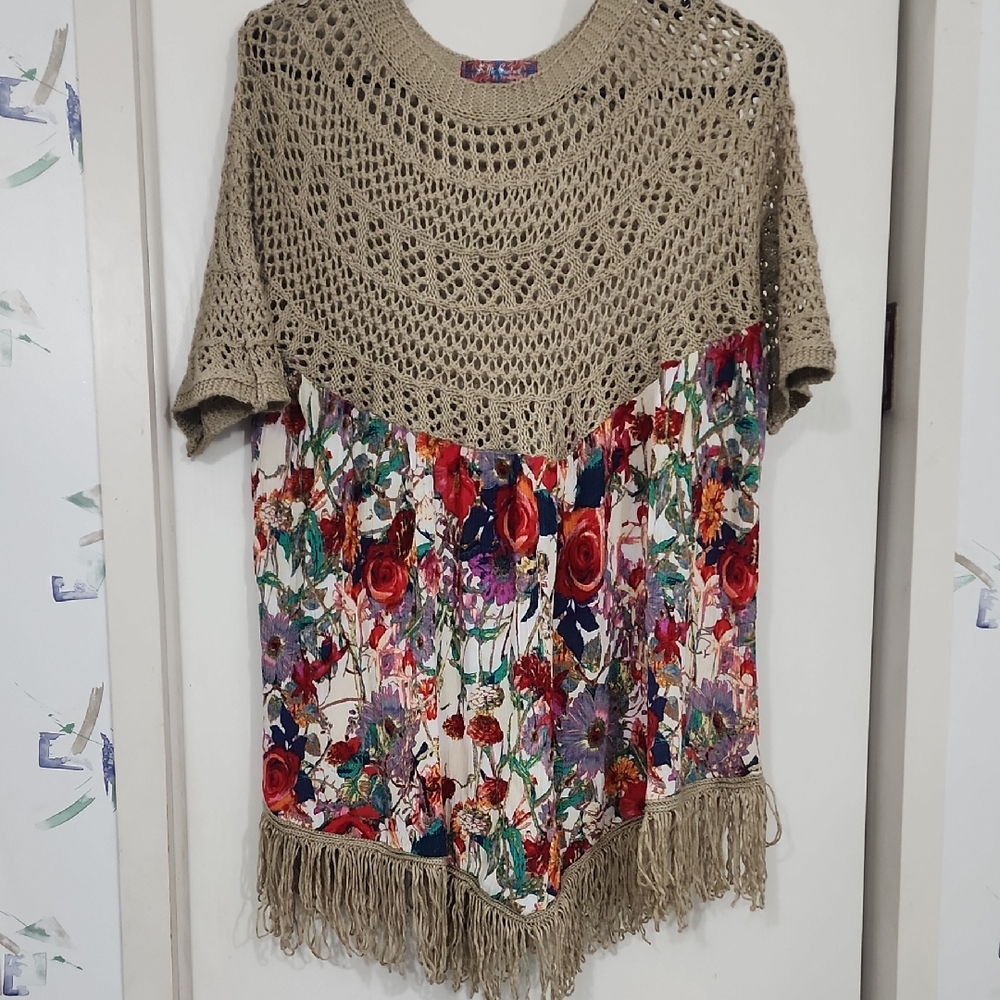 Selfie Couture Crochet Knit Top